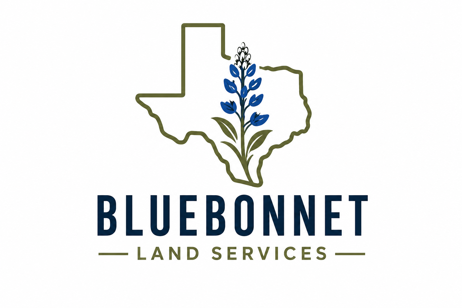 Bluebonnet Land Services primary logo